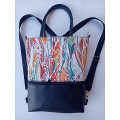 Színes levelek fekete 3in1 