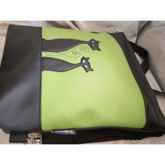 Szia Cicus 2 in 1 táska zöld