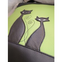 Szia Cicus 2 in 1 táska zöld