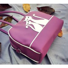 RENDELHETŐ!!!   Kis kézitáska összebújós cicás