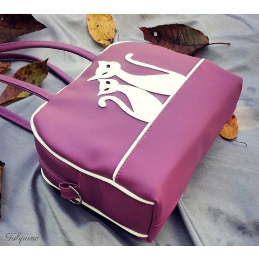 RENDELHETŐ!!!   Kis kézitáska összebújós cicás