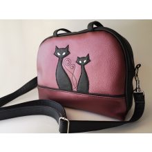 RENDELHETŐ!!!   Kis kézitáska cicákkal