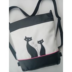 FEKETE-FEHÉR CICUS PINK CSÍKKAL