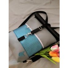 UTOLSÓ DARABOK  Roll-top 2in1 táska (szürke-3D kék- fekete)