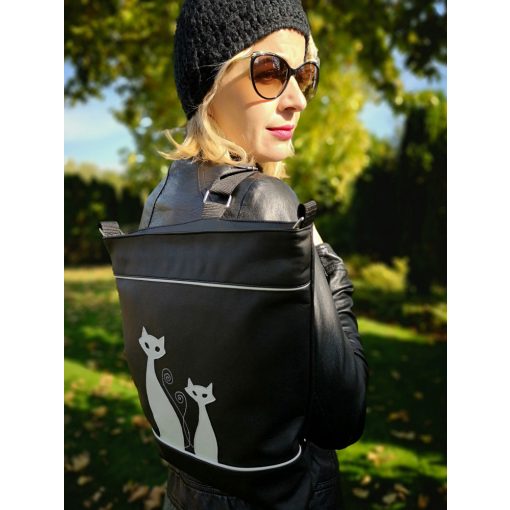 Szia Cicus 2 in 1 fekete