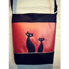   Szia Cicus vérnarancsmetál-fekete