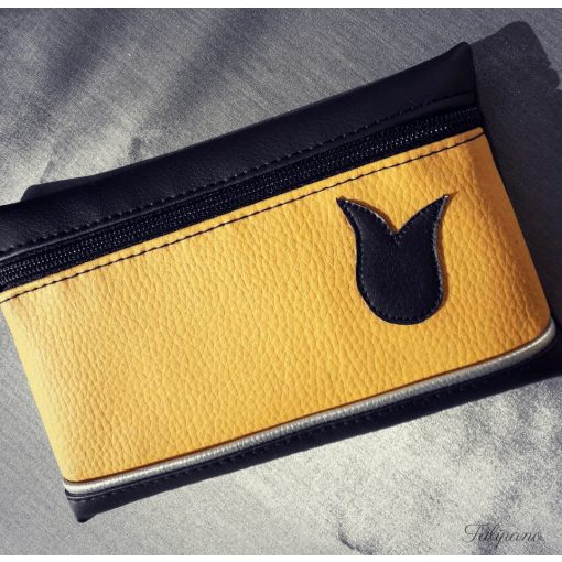 Kártyatartó tulipánnal