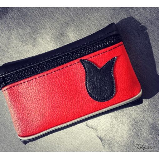 Kártyatartó tulipánnal