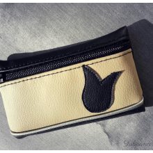 Kártyatartó tulipánnal